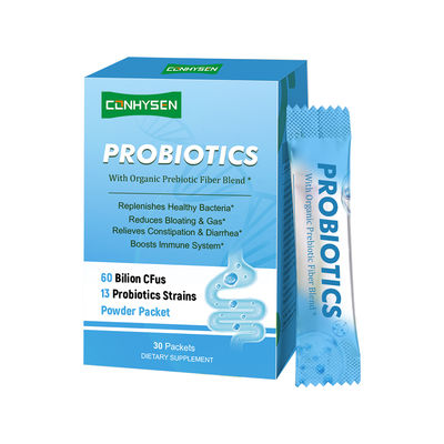 Bột Probiotics 60 tỷ CFU duy trì sự cân bằng thực vật ruột