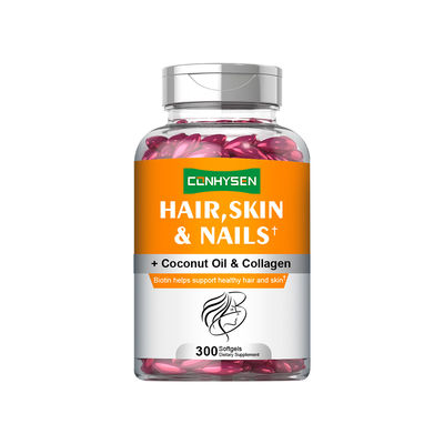 Supplier Custom Hair Skin & Nails Softgels Empower Strong & Thick Hair