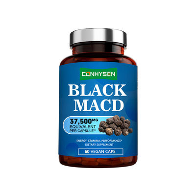 Nhà sản xuất Maca đen tùy chỉnh Sức mạnh tối đa Sức chịu đựng Sức sống hỗ trợ