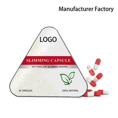 Viên nang giảm cân hộp sắt Tăng cường tiêu hao năng lượng và chuyển hóa chất béo OEM ODM