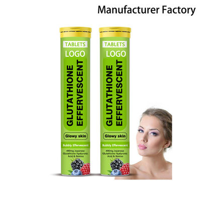 Collagen Effervescent Tablets with Vitamins C High Quality Wholesale Hydrated Skin